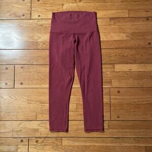 Lululemon Wunder Under Crop Cotton Roll Down